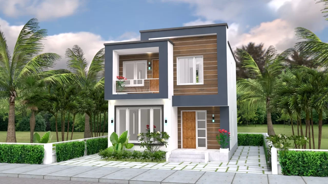Desain Rumah Minimalis 2 Lantai Elegan dan Modern
