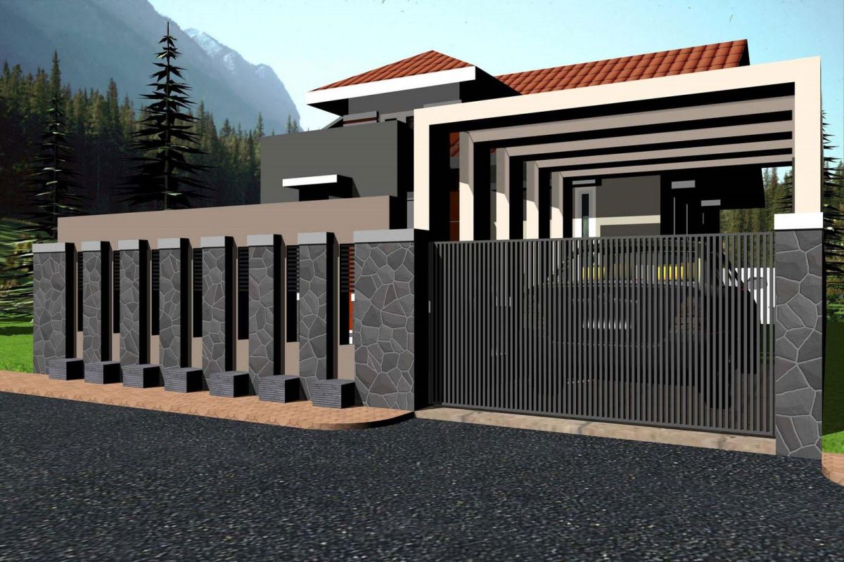 Rekomendasi Model Pagar Rumah Minimalis